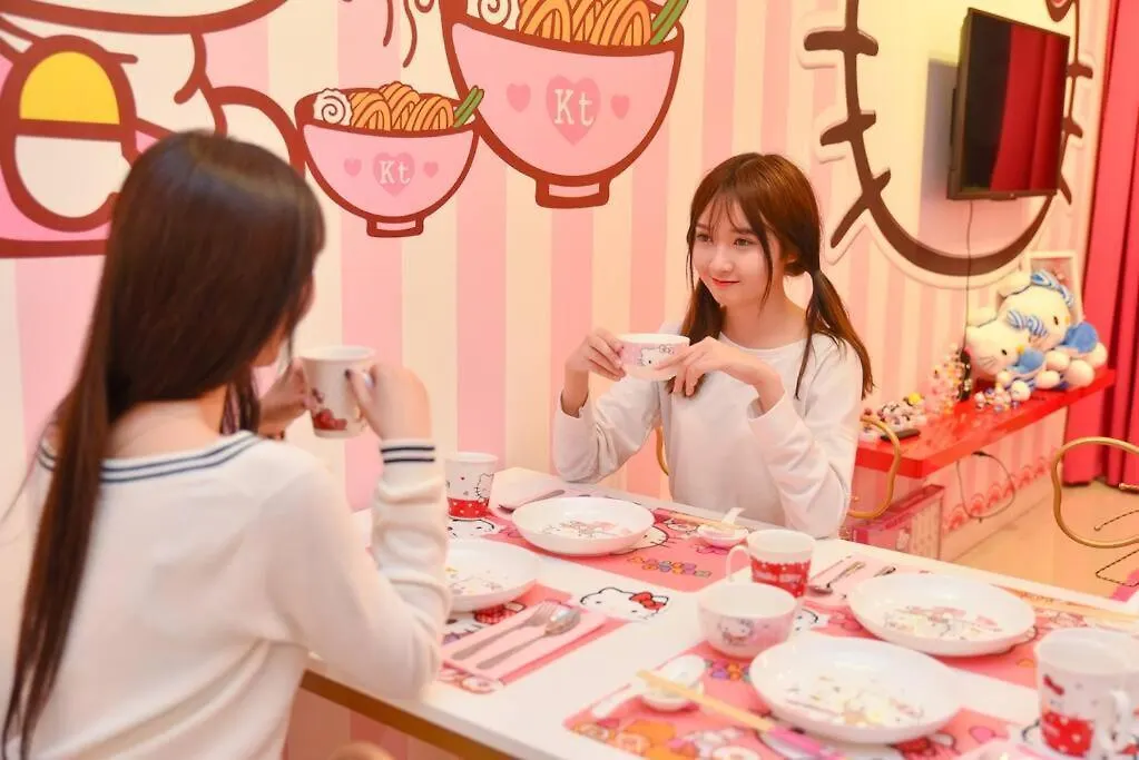 クアラルンプールPlay At Hello Kitty Kawaii Fun Houseアパートメント アパート