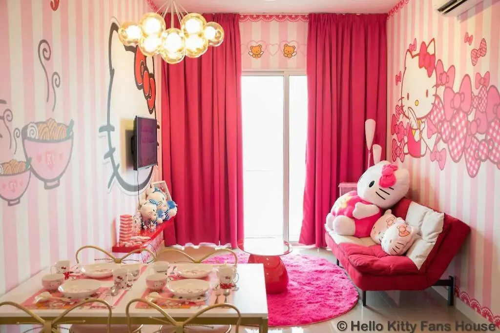 公寓 吉隆坡Play At Hello Kitty Kawaii Fun House公寓